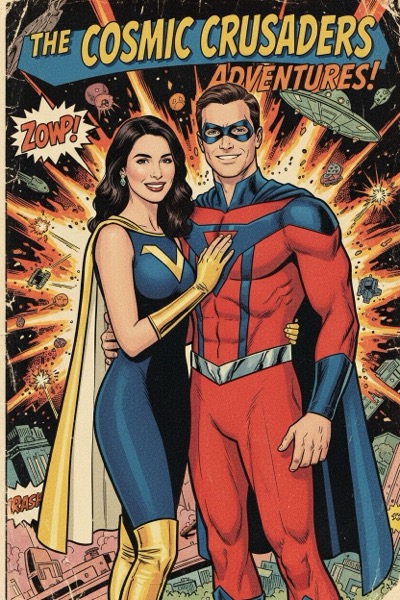 Retro Pulp Comic
