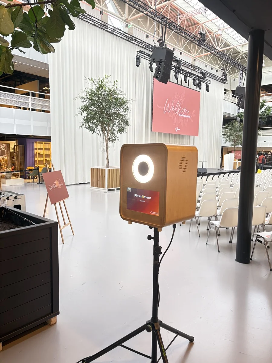 Congres Nieuwegein - Flitsmoment photobooth
