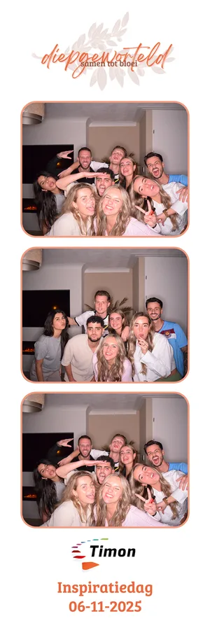Fotostrip diepgeworteld - Flitsmoment photobooth