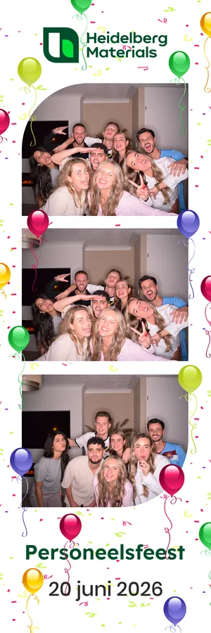 Fotostrip heid - Flitsmoment photobooth