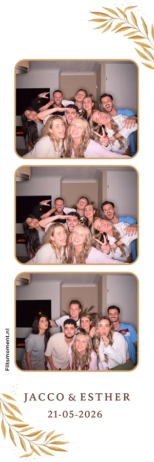 Fotostrip jacco - Flitsmoment photobooth