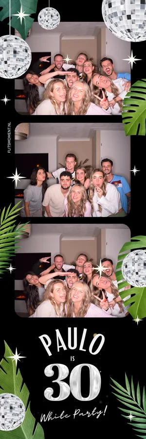 Fotostrip paulo - Flitsmoment photobooth