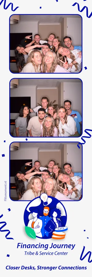Fotostrip rabo - Flitsmoment photobooth