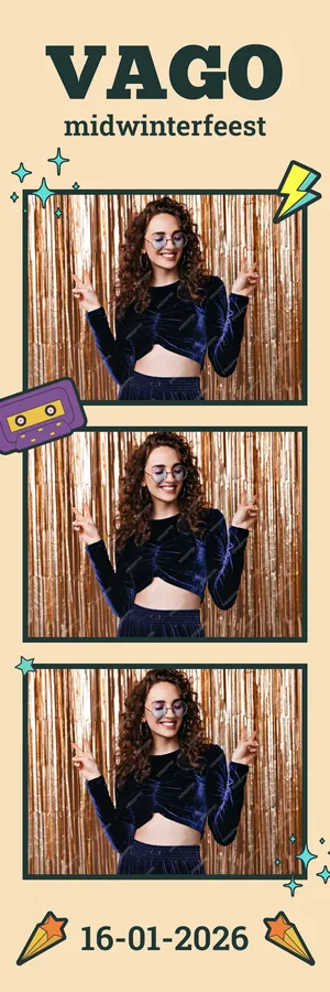 Fotostrip vago - Flitsmoment photobooth